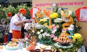 Thi nấu ăn cho trẻ với 25.000 đồng một ngày